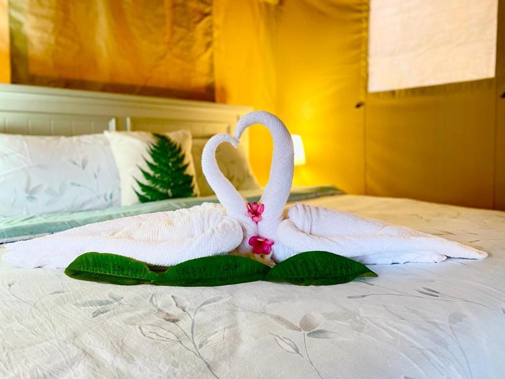 Rembulan Escape - Beachfront Safari Tent Kampung Penarik Extérieur photo